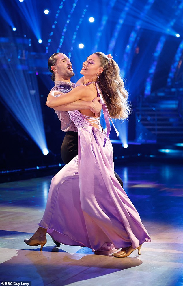 The star wrote on Instagram that while much of her time on Strictly 'was everything I could have dreamt of' inside the training room with Graziano there were  'distressing incidents'