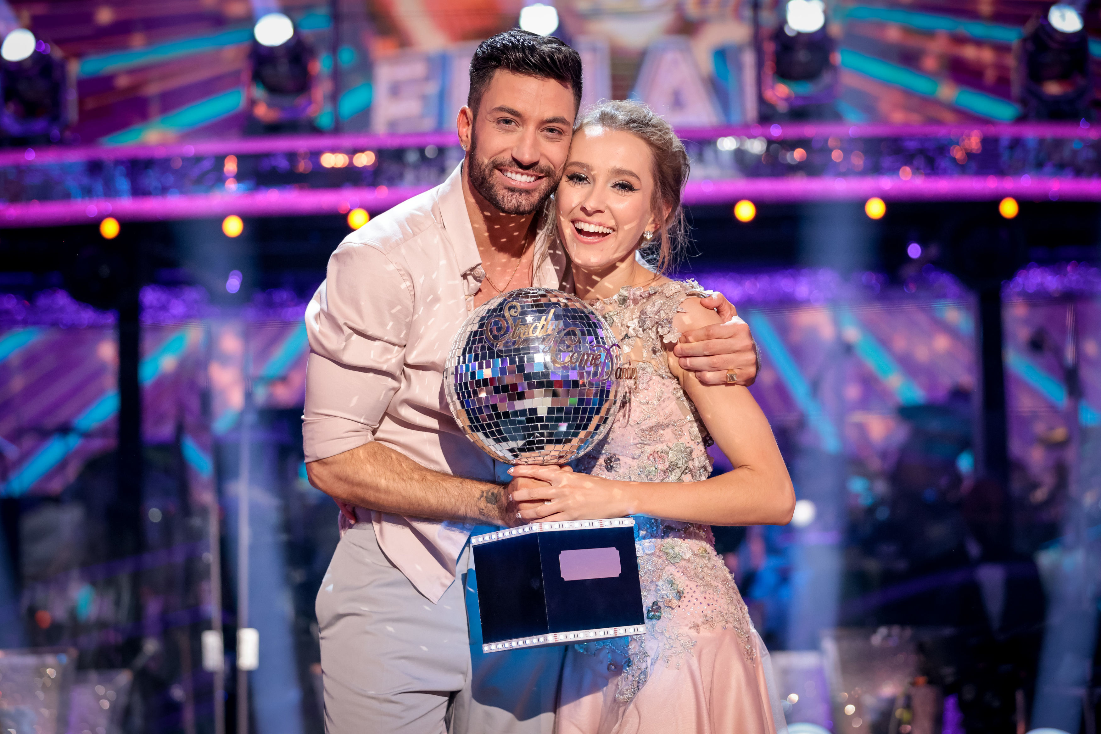 The pair won the show in 2021