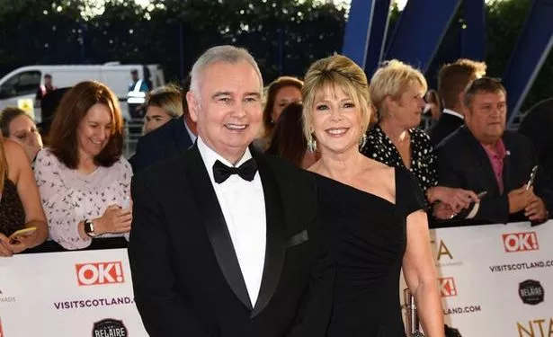 Ruth Langsford and Eamonn Holmes on the red carpet