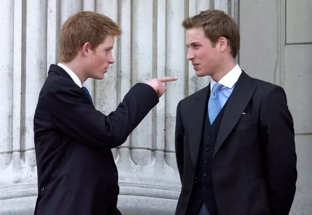 Harry accused William of attacking him