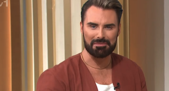 Rylan was left quaking