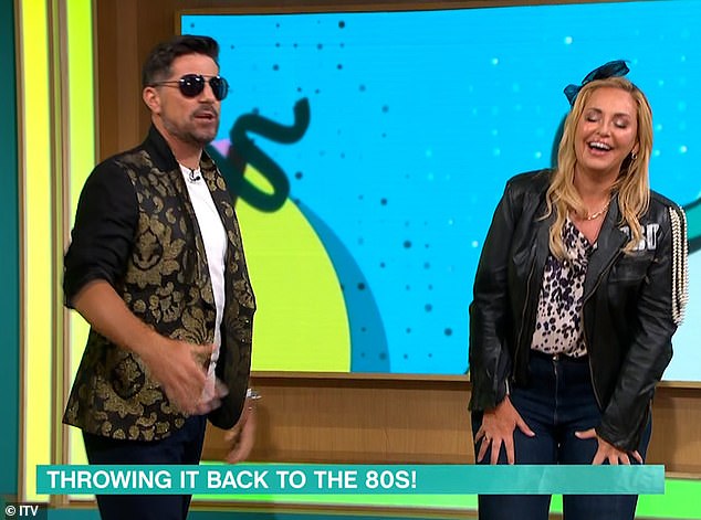 4tWhen switching on the ITV breakfast programme today, viewers were met with Josie, 39, and Craig, 53, decked out in 80s themed outfits, chaotically dancing along to tunes from the decade