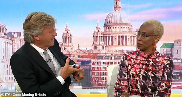 Good Morning Britain fans were thrilled to have Trisha Goddard back on the show on Tuesday, after she spent 15 years away from screens - but have blasted Richard Madeley , insisting he 'needs replacing'