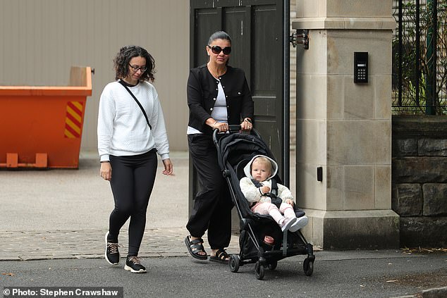 Molly-Mae Hague's family appears to be rallying around her in the wake of her shock split from Tommy Fury, as her mother was seen taking her daughter Bambi for a walk on Sunday