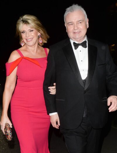 Ruth Langsford and Eamonn Holmes walk together before their split