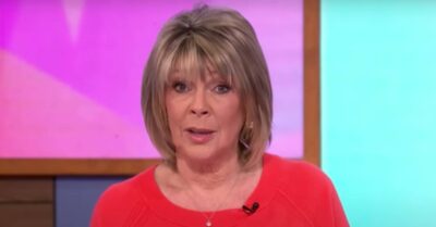 Ruth Langsford looks emotional