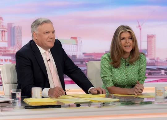 Ed Balls and Kate Garraway on Good Morning Britain 