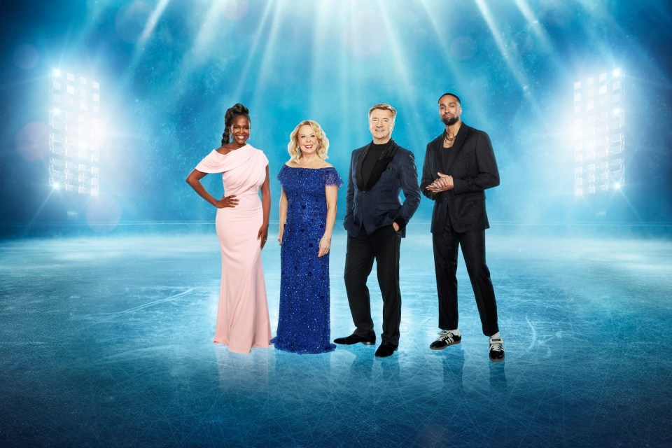 Oti became a judge on Dancing on Ice after quitting Strictly in 2022